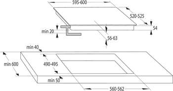 Варочная поверхность GORENJE IT643BX7 черный