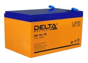 Аккумулятор для ИБП Battery Delta HR12-12 (12A/hs 12W)