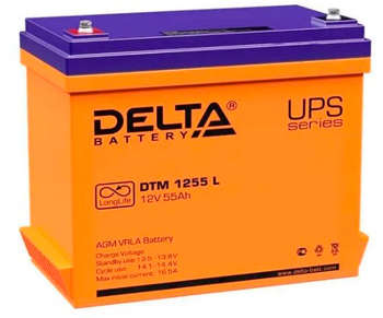 Аккумулятор для ИБП Delta Батарея для ИБП DTM 1255 L 12В 55Ач