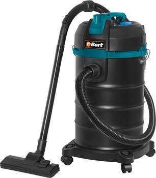 Строительный пылесос BORT BSS-1530 1500Вт  черный