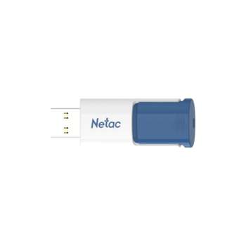 Flash-носитель Netac Флеш-накопитель U182 Blue USB 3.0 Flash Drive 128GB, retractable NT03U182N-128G-30BL