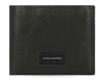 Кошелек PIQUADRO мужской Harper PU3891APR/N черный натур.кожа