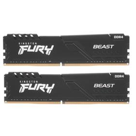 Оперативная память Kingston DDR4 DIMM 32GB Kit 2x16Gb KF432C16BBK2/32 PC4-25600, 3200MHz, CL16