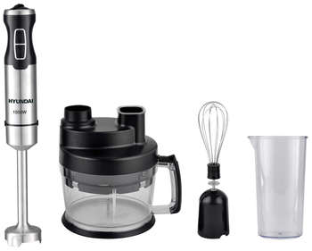 Блендер HYUNDAI HYB-H5442 1500Вт черный/серебристый