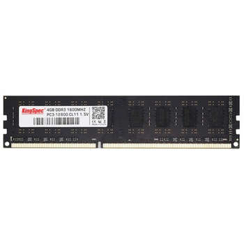 Оперативная память KINGSPEC DDR3L 4Gb 1600MHz KS1600D3P13504G RTL PC3-12800 CL11 DIMM 240-pin 1.35В