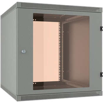 Шкаф, стойка NT Шкаф коммутационный WALLBOX LIGHT 6-63 G  настенный 6U 600x350мм пер.дв.стекл несъемн.бок.пан. направл.под закл.гайки 40кг серый 300мм 13кг 340мм IP20 сталь