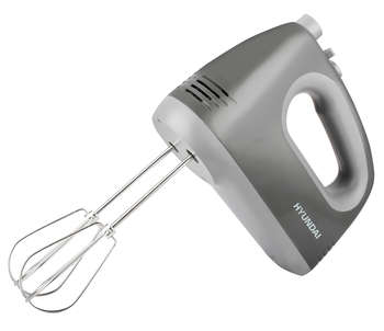 Миксер HYUNDAI ручной HYM-H4511 500Вт красный/серый