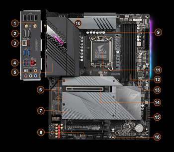 Материнская плата Gigabyte B660 AORUS MASTER