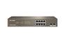 Tenda Коммутатор 8GE/2SFP POE MANAGED G3310P-8-150W IP-COM