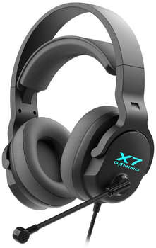 Игровая гарнитура A4TECH Наушники с микрофоном XH-720p черный 2м мониторные оголовье