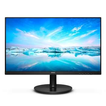 Монитор Philips LCD 21.5" 220V8LL черный {1920x1080 5ms 90/65 200cd 20M:1}