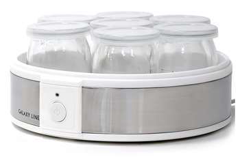 Йогуртница GALAXY LINE GL 2698 30Вт 7б. 180мл серебристый/белый