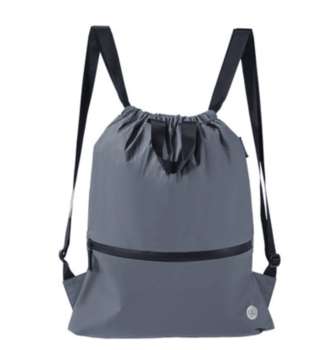 Рюкзак NINETYGO Сумка Manhattan Tyvek Drawstring Bag серый 2117-GR