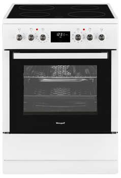 Электрическая плита Weissgauff Плита Электрическая WES E12V15 WE белый стеклокерамика