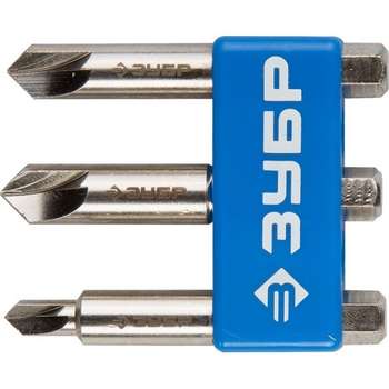 Набор инструментов Набор ЗУБР: Экстракторы поврежденного крепежа,для выкручивания крепежа с износом граней шлица до 95%,3предмета [26700-H3]