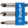 Набор инструментов Набор ЗУБР: Экстракторы поврежденного крепежа,для выкручивания крепежа с износом граней шлица до 95%,3предмета [26700-H3]