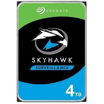 Жесткий диск HDD Seagate 4TB Skyhawk {Serial ATA III, 5400 rpm, 256mb, для видеонаблюдения}