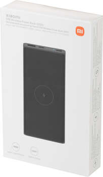 Аксессуар для планшета Xiaomi BHR5460GL 10W Wireless 10000mAh 3A 1xUSB беспроводная зарядка черный