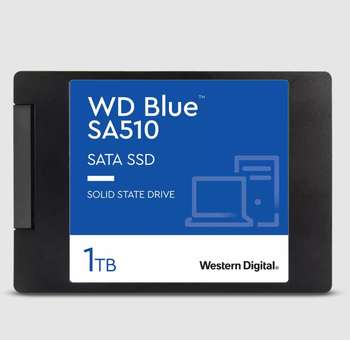 Накопитель SSD Western Digital SSD жесткий диск SATA2.5" 1TB BLUE SA510 WDS100T3B0A WDC