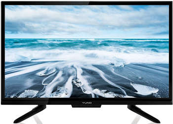 Телевизор YUNO LED 24" ULM-24TC111 черный HD 50Hz DVB-T2 DVB-C
