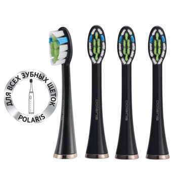 Зубная щетка POLARIS Комплект насадок для электрической зубной щетки TBH 0101 BL/TC