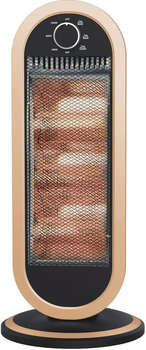 Обогреватель STURM! галогеновый HH1200 1200Вт черный/бронзовый