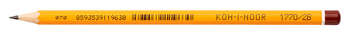 Карандаш KOH-I-NOOR ч/г 177002B00167 1770 2B шестигран. дерево желтый