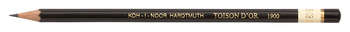 Карандаш KOH-I-NOOR ч/г Toison D`or 1900 190006B00509 6B шестигран. дерево черный для худ/граф.раб.