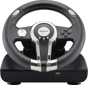 Аксессуар для игровой приставки Руль GOTCHA PC/PS3 64398 DEFENDER