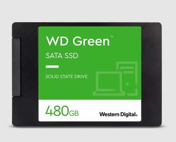 Накопитель SSD Western Digital Накопитель 2.5" 480GB SLC GREEN WDS480G3G0A WDC
