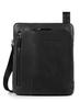 Сумка PIQUADRO мужская Black Square CA1816B3/N черная натур.кожа