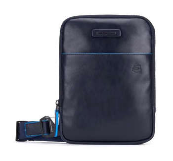 Сумка PIQUADRO мужская Blue Square Revamp CA5944B2V/BLU синий натур.кожа
