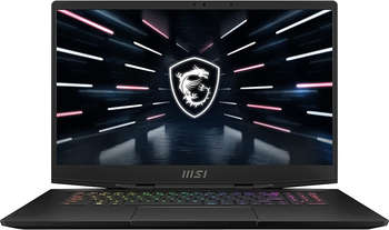 Ноутбук MSI Stealth GS77 12UGS-251RU Core i9 12900H 32Gb SSD1Tb NVIDIA GeForce RTX3070Ti 8Gb 17.3" IPS QHD Windows 11 Home black WiFi BT Cam 9S7-17P112-251