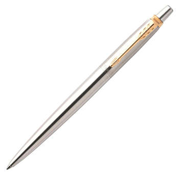 Ручка PARKER шариков. Jotter Core K691  Stainless Steel GT M син. черн. подар.кор.