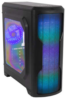 Корпус HIPER M62 черный без БП ATX 2x120mm 2xUSB2.0 1xUSB3.0 audio