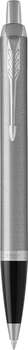 Ручка PARKER шариков. IM Essential K319  Brushed Metal CT M син. черн. подар.кор.