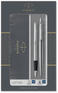 Ручка PARKER Набор ручек Jotter Core FK61  Stainless Steel CT сталь нержавеющая подар.кор. перьевая, шариковая