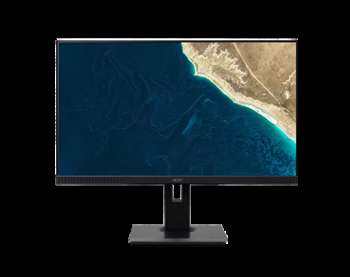 Монитор Acer LCD B247YCbmipruzx 23.8'' [16:9] 1920х1080 IPS, nonGLARE, 75 Hz, 250 cd/m2, H178°/V178°, 1000:1, 100M:1, 16.7M, 4ms, VGA, HDMI, DP, USB-C, USB-Hub, Height adj, Pivot, Tilt, Swivel, Speakers, 3Y, Black UM.QB7EE.C01