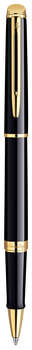 Ручка роллер WATERMAN Hemisphere  Mars Black GT F черн. черн. подар.кор.