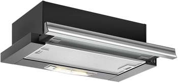 Вытяжка ELIKOR встраиваемая NT5311BX нержавеющая сталь/черный управление: кулисные переключатели
