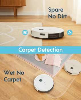 Робот-пылесос YEEDI YDVN11 Robot Vacuum Vac 2 Pro White K950