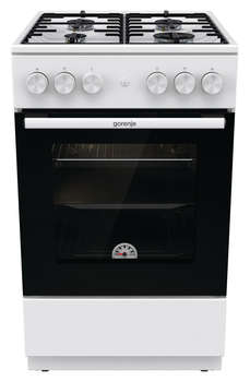 Газовая плита GORENJE Плита Газовая GG5A12WH белый  реш.сталь