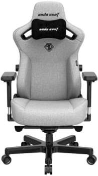 Игровое кресло Andaseat Кресло игровое Anda Seat Kaiser 3, цвет серый, размер XL  AD12YDC-XL-01-G-PV/F