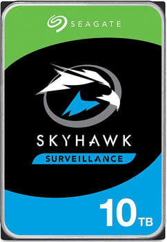 Жесткий диск HDD Seagate Жесткий диск SATA-III 10TB ST10000VE001 Surveillance SkyHawkAI 512E 256Mb 3.5"
