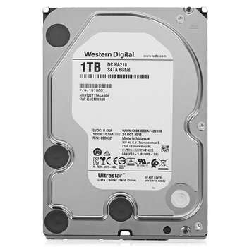 Накопитель для сервера WESTERN DIGITAL ULTRASTAR Жесткий диск SATA 1TB 7200RPM 6GB/S 128MB DC HA210 HUS722T1TALA604_1W10001 WESTERN DIGITAL
