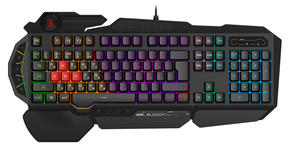 Клавиатура A4TECH Bloody B310N черный USB Multimedia for gamer LED