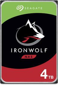 Жесткий диск HDD Seagate Жесткий диск SATA-III 4TB ST4000VN006 NAS Ironwolf 4KN  256Mb 3.5"