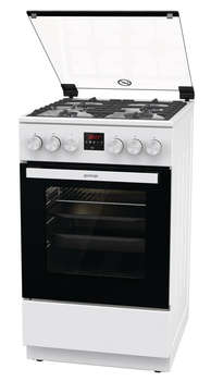 Газовая плита GORENJE Плита Газовая GGI5C20WF-B белый реш.чугун