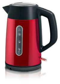 Чайник/Термопот BOSCH Чайник электрический TWK4P 1.7л. 2400Вт красный корпус: металл/пластик