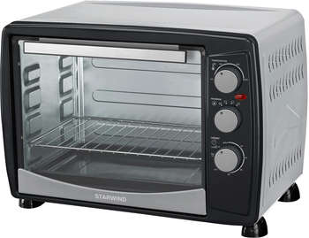 Мини-печь STARWIND SMO2046 35л. 1500Вт серебристый/черный